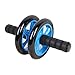 Produktbild Haoliao Bauchtrainer AB Roller,Training Bauchrad Fitnessgeräte Sport Yoga-Bely-Rad Push-up-Bauchmuskelrad