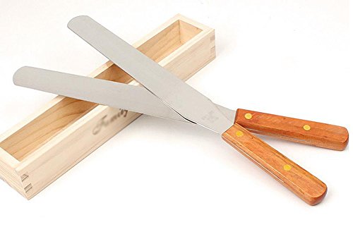 Demarkt Kuchenmesser Tortenmesser Glasurmesser Tortenheber Backen Werkzeuge Edelstahl 8 inch - 3