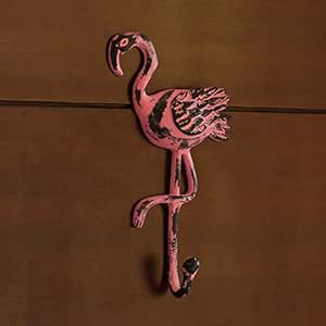 Exclusivelane The Blushing Flamingo Rustic Aluminium Decorative