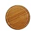 Produktbild axentia Fleischteller Bambus, Durchmesser 25 cm, 260466