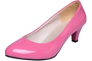 Minetom Escarpins Femme Pumps Talon Haut Bout Pointu Bureau Chaussures Élégante Mode Fête Soiree Mariage Chaussures