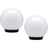 BrightLytsPolycarbonate Doom Globe Light (Milky, 8 Inch)