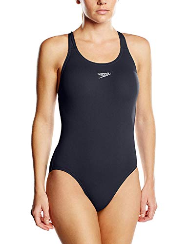 Speedo - Medalist Endurance Maillot 1 pièce - Femme - Bleu (Marine) - FR: 44 (Taille Fabricant: L)