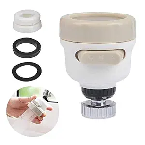 Ionix Tap water filter, bathroom accessories, Tap water filter, 2-Gear Adjustable 360 Degree Rotating, Tap Extension, tap Filter for Kitchen, Kitchen tap Extension, tap Shower, Sink tap, kitchen tap shower, Multicolour, 1 Piece (S-4 grey )