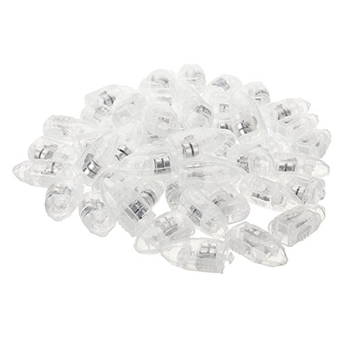 KING DO WAY 100pcs LED Kugel Stimmungslichter Ballonlicht weiße led lampe dekoration licht für Party Hochzeit Geburtstag Laterne Lichter für Ballon Papierlaterne Partydekoration - 3