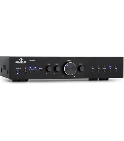 Amplificateur Stéréo Karaoké LTC Audio MFA-1200 - 2x50 Watts - Occasion - Fonctionne
