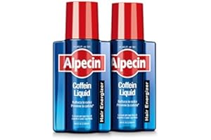 Alpecin Caffeine Liquid 2x 200 ml | Lozione Anticaduta Uomo per la Naturale Crescita dei Capelli | Cura Quotidiana contro la Caduta Ereditaria dei Capelli