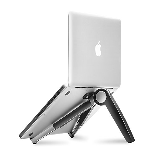 OPUS 2 344310 Desk ständer für Laptop, Tablet, E-reader matt aluminium/ schwarz - 5