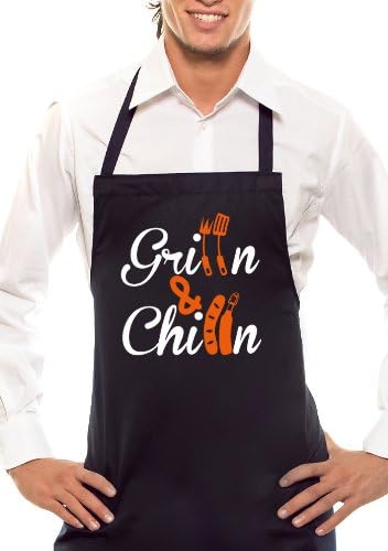 Gillen &amp;chill out Comfortably-Tone-Apron-Weiss