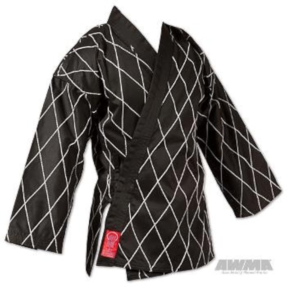 ProForce Gladiator 8.5 oz. Hapkido Uniform - Black/White Size 7
