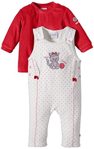 Julius Hüpeden Baby Girls 552540 Dungarees, Multicoloured (Gerania 161735), 3-6 Months (Herstellergröße: 68)