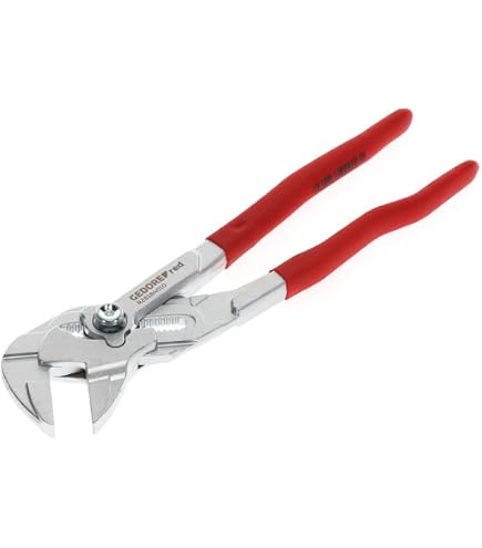 Clé à Pince MACHOMAN PWS10P - Serrage Rapide à Cliquet - Mâchoires Parallèles - Poignées Ergonomiques Antidérapantes - 9