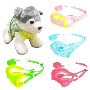 SR VISION Padded Harness for Small Puppy/Kitten/Cat Vest Harnesses Cat/Dog Training Collar(Color My Very)