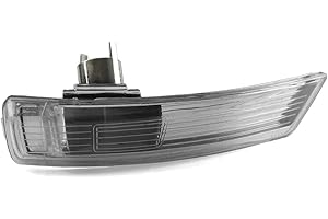 ACC Parts Lente Indicadora de Espejo Retrovisor Derecho – Compatible con Ford Focus MK2/MK3 y Mondeo MK4 | Transparente, Estilo OEM, Ajuste Directo – Repuesto 1538489 8M5113B384AA