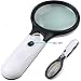 Produktbild LoveSelfy | Leselupe | 3X 45X Lupe Mit 3 LED Licht | Lupe | Lupe LED | Lupe Kinder | Magnifying Glass | Juwelier Lupe | Lupe 3 Fach Vergrößerung | Lupe 3x 45x | Lupe für Kinder | Große Lupe | Lupe Senioren | Lupe 45fach 3fach | Detektiv Lupe | | Lupe 10 | LED Lupe | Lupe Weiß und Schwarz