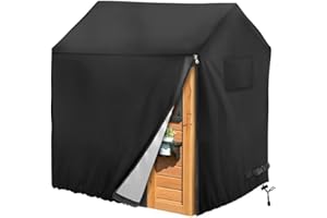 LSFYYDS Solaughguy 210D Oxford-Gewebe, Outdoor-Spielhaus-Abdeckung, wasserdichte Sonnenschutz-Schutzhülle, leicht und faltbar, mit verstellbarem Kordelzug (110 x 120 x 140 cm)