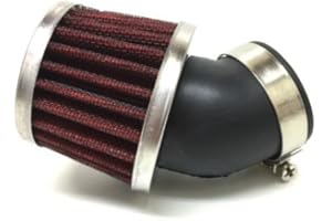 STREETPARTS24 32mm Sport Tuning Luftfilter 45 Grad Winkel passend für Zündapp, Hercules, Kreidler, Simson Mofa/Moped/Roller/Scooter Vergaser – Neuer hochwertiger Luftfilter