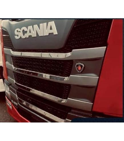 SCANIA R/S Series 7 NewGen - Coques de rétroviseurs en acier inoxydable | . com