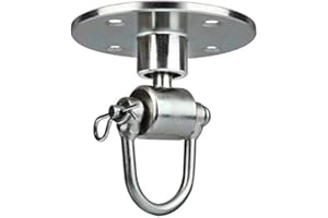 LABABE Deckenhalterung/Wandbefestigung für Schlingentrainer (Suspension Trainer/Slingtrainer), Boxsäcke oder auch Hängematten. Die Befestigung ist bis ca. 500kg belastbar & beinhaltet 4X Schrauben