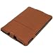 Produktbild igadgitz PU Leder Etui Hülle mit Sleep/Wake Funktion/Integrierte Handschlaufe für Amazon Kindle Paperwhite 2015/2014/2013/2012 braun