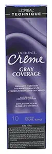 Loreal Excellence Creme Color #10 Lightest Nat. Blonde 1.74 Ounce (51ml) (3 Pack)