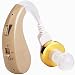Produktbild Super Mini Invisible Hearing Aid Gerät Hilfsmittel Hörgerät Hörhilfe Hörverstärker mit Tragebügel (Hörgerätset mit Batterien + Aufsätzen) (D)