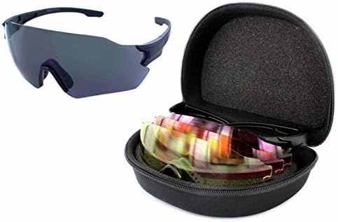 Evolution Eyewear Connect Shooting Glasses with 4 Sets of Interchangeable Lenses