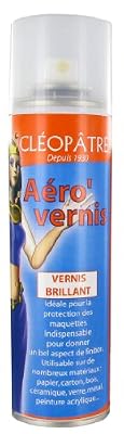 Cleopatre Cléopâtre - AVB250 - Aéro'Vernis - Aérosol de Vernis Brillant - 250 ml