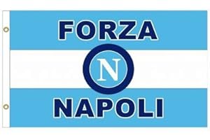 SSC Napoli Crest Flag