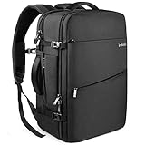 【Estructura inteligente】la mochila tiene dos compartimientos principales, 2 compartimiento para laptop (uno para tablet de 13” y uno para portátil de 15-15,6”), 2 bolsillos más pequeños, 1 compartimiento para accesorios de toleta, y otros bolsillos para usos varios