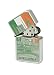 Produktbild Windfestes Feuerzeug mit Irland-Motiven, dreifarbig, foliert