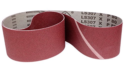 Set Di 6 Pezzi Klingspor Nastro Abrasivo LS307X 50x686 Mm Scegliabile - Foto 6