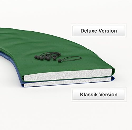 Ampel 24 Deluxe protective edge green | Extra thick | Suitable for trampolines from 6ft - 16ft | Tearproof &amp; UV-resistant