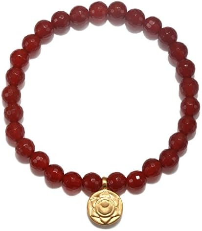 Satya Carnelian Sacral Chakra Stretch Bracelet