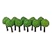 Generic 10 Piece Toy Resin Green Tree Micro Landscape Bonsai Garden Dollhouse Decor RS.220.00