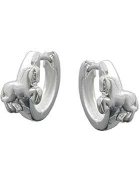 Creole, Pferd Klappscharnier Silber 925