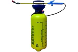 Bricoferr BF8517 – Fumigateur Pulvérisateur manuel, capacité 8 litres, avec ceinture