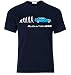 Produktbild T Shirt inspiriert von M3 E92 Evolution DTM Fan T Shirt T-Shirt Weihnachts (XXL, Navy BLAU)