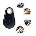 Produktbild TechKen Auto Lost Device, Anti Lost GPS Tracker Bluetooth Locator, GPS Pet Tracker, Geeignet Für Brieftasche, Auto, Kind, Haustiere, Taschen, Suitcase Oder Andere Belongings (1 PCS) (Schwarz)