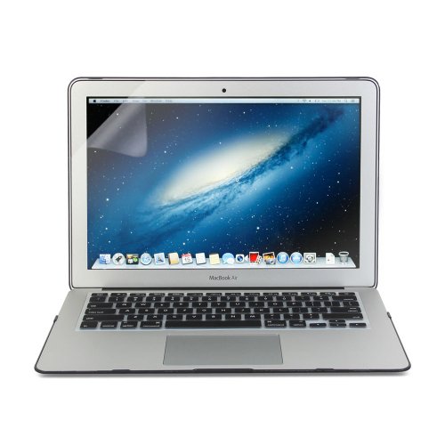 GMYLE Hard Case 11Zoll Cover case Schwarz, Grau – Notebooktaschen (27,9 cm (11 Zoll), Cover case, Schwarz, Grau, Kautschuk, Silikon, MacBook Air 11, 300 mm) - 7