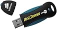 Corsair 128GB USB 3.0 High Speed Flash Drive, Black, Blue