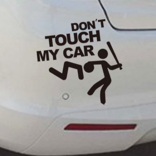 Don’t Touch My Car Lustige Auto Aufkleber Abziehbild Wasserdicht - 2