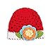 Bigood Cute Newborn baby Infant Newborn Handmade Crochet Clothes orange flower