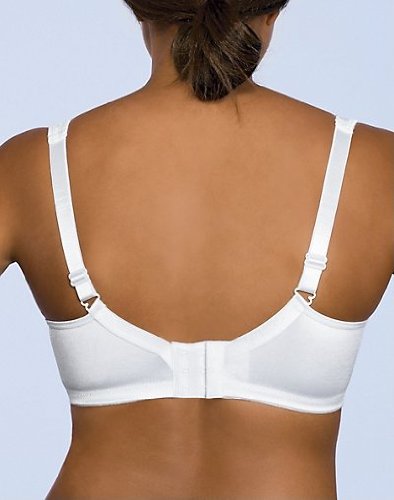 Playtex 18 Hour Comfort Shaping Wirefree Bra, White, 38D