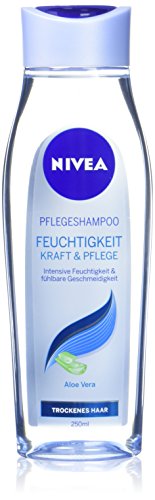 Nivea Pflegeshampoo Feuchtigkeit, Kraft und Pflege, 4er Pack (4 x 250 ml)