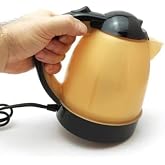 Ara&ccedil; İ&ccedil;i Oto Su Isıtıcı Kettle &Ccedil;akmaklık Girişli 12 V 1 L