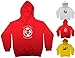 Hat-Trick Designs Arsenal Football Baby/Kids/Childrens Hoodie Sweatshirt-12-13Yrs-Red-Future Star-Unisex Gift