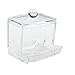 Koly Cosmetic Q-tip Cotton Swabs Acrylic Holder Storage Box