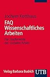 Image de FAQ Wissenschaftliches Arbeiten: Für Studierende der Sozialen Arbeit