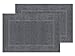Produktbild Dyckhoff Kristall Frottee Handtuchserie - viele Farben 846.1089, 1 Pack (2 Stück) - Badvorleger, steingrau